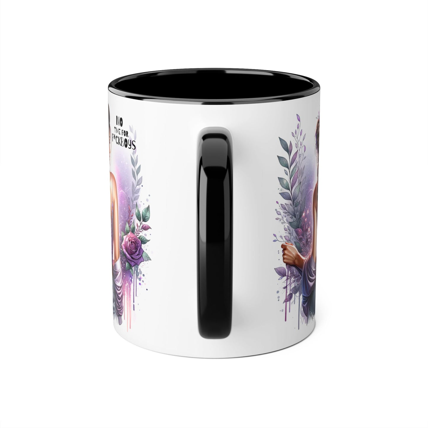 Funny Accent Mug - No Time For F*boys 11oz