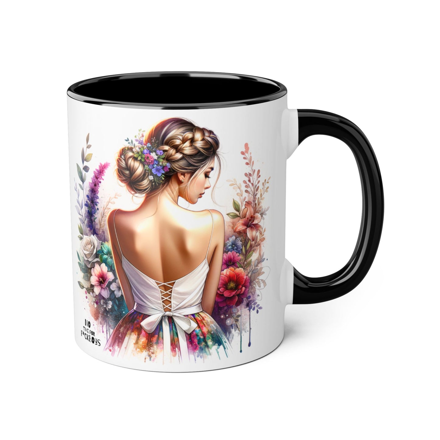 Funny Accent Mug - No Time For F*boys 11oz