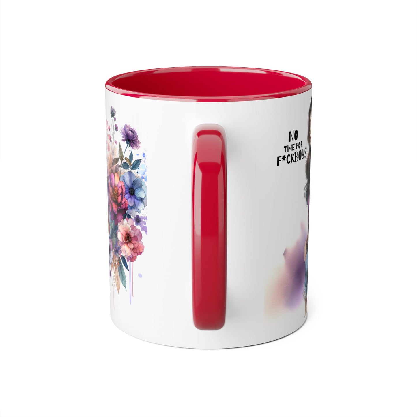 Funny Accent Mug - No Time For F*boys 11oz