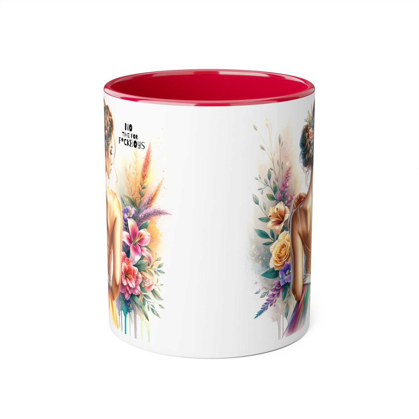 Funny Accent Mug - No Time For F*boys 11oz