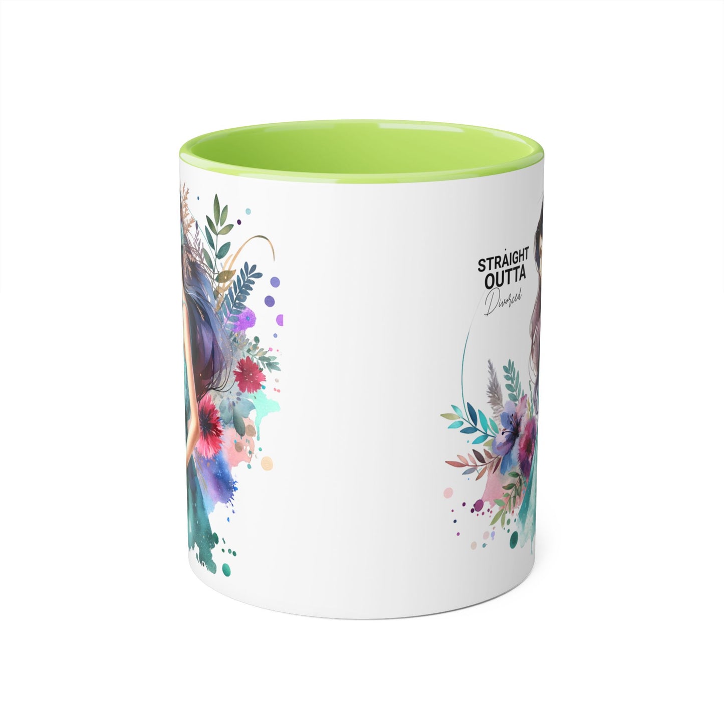 Artistic Accent Mug | Straight Outta Wonderland Coffee Cup for Dreamers | Unique Gift for Birthdays, Holidays, Fairytale Lovers