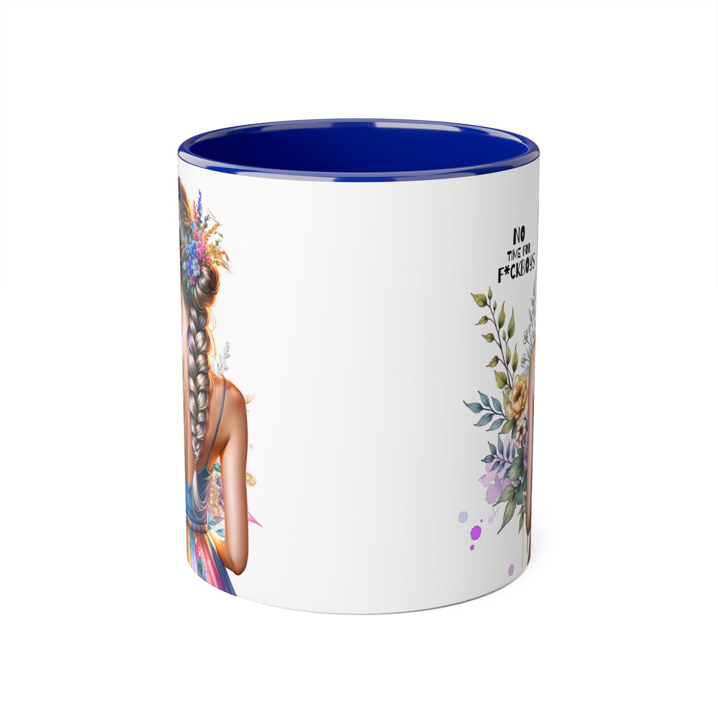 Funny Accent Mug - No Time For F*boys 11oz