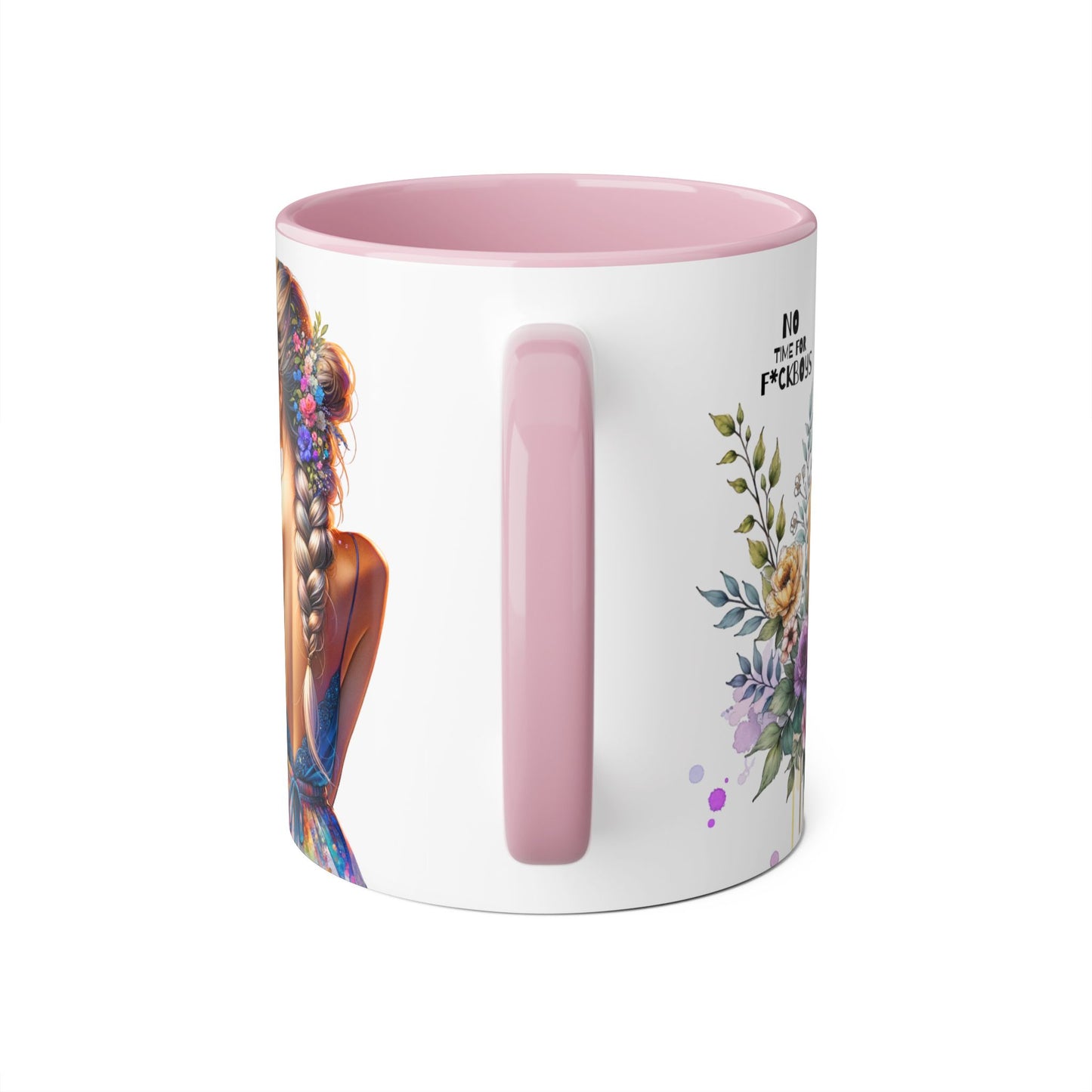 Funny Accent Mug - No Time For F*boys 11oz