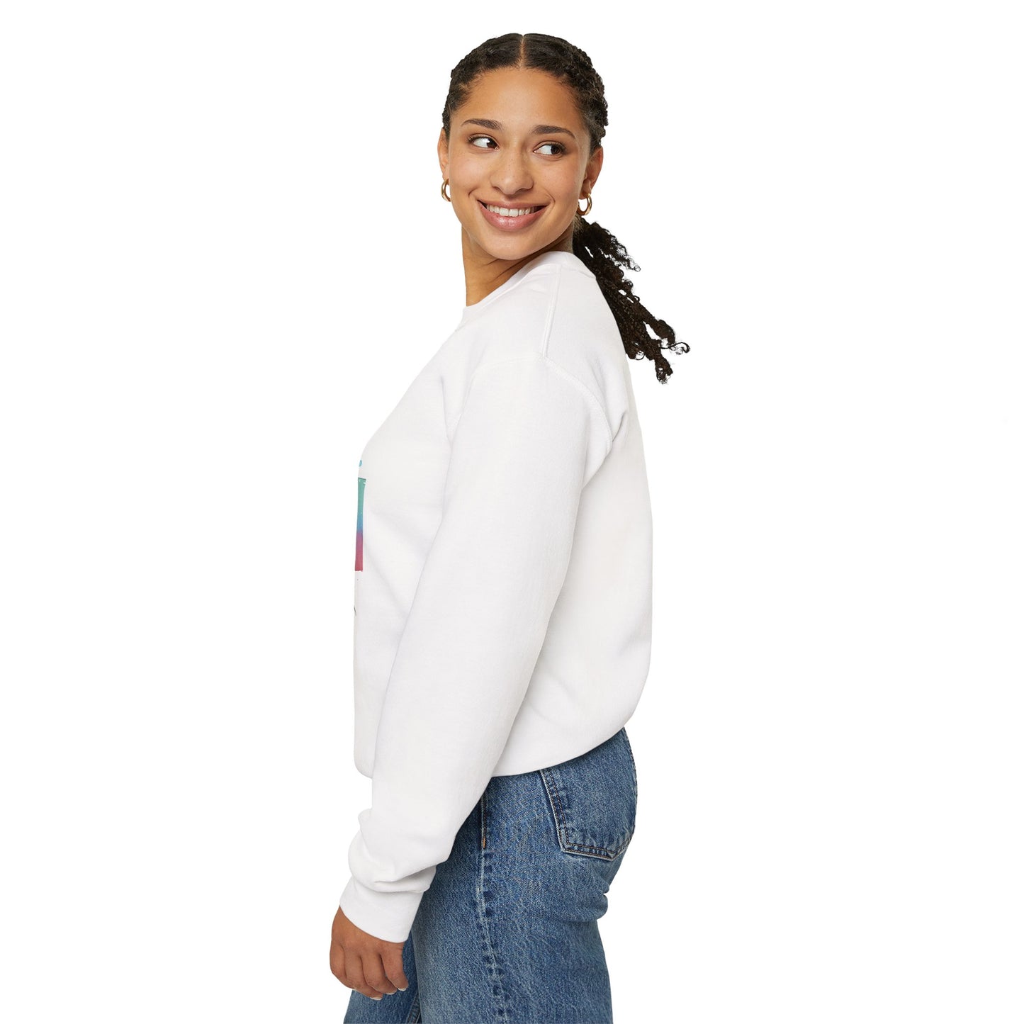 Lost You And Found Me Artistic Unisex Sweatshirt for Comfort and Style - Cozy Apparel, Gift for Her, Trendy Fashion, Relaxed Fit, Casual Wear