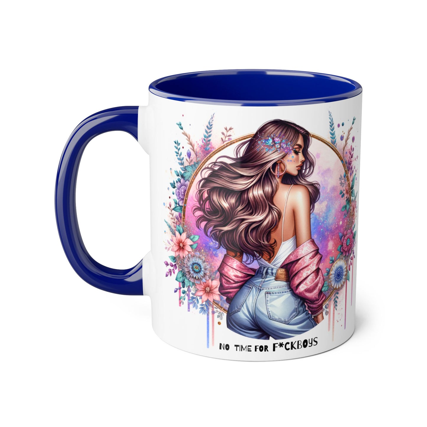 Funny Accent Mug - No Time For F*boys 11oz