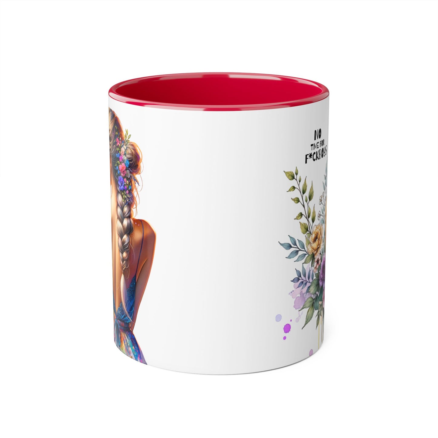Funny Accent Mug - No Time For F*boys 11oz