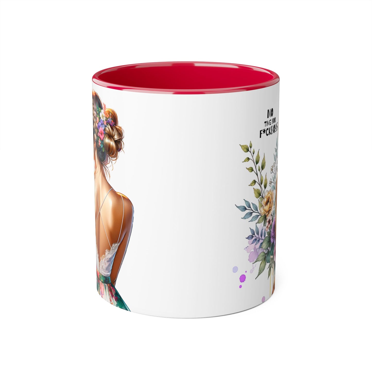 Funny Accent Mug - No Time For F*boys 11oz