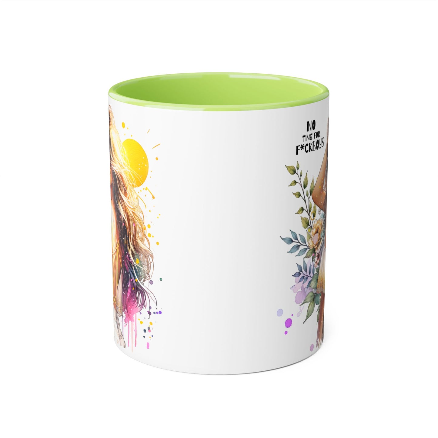 Funny Accent Mug - No Time For F*boys 11oz