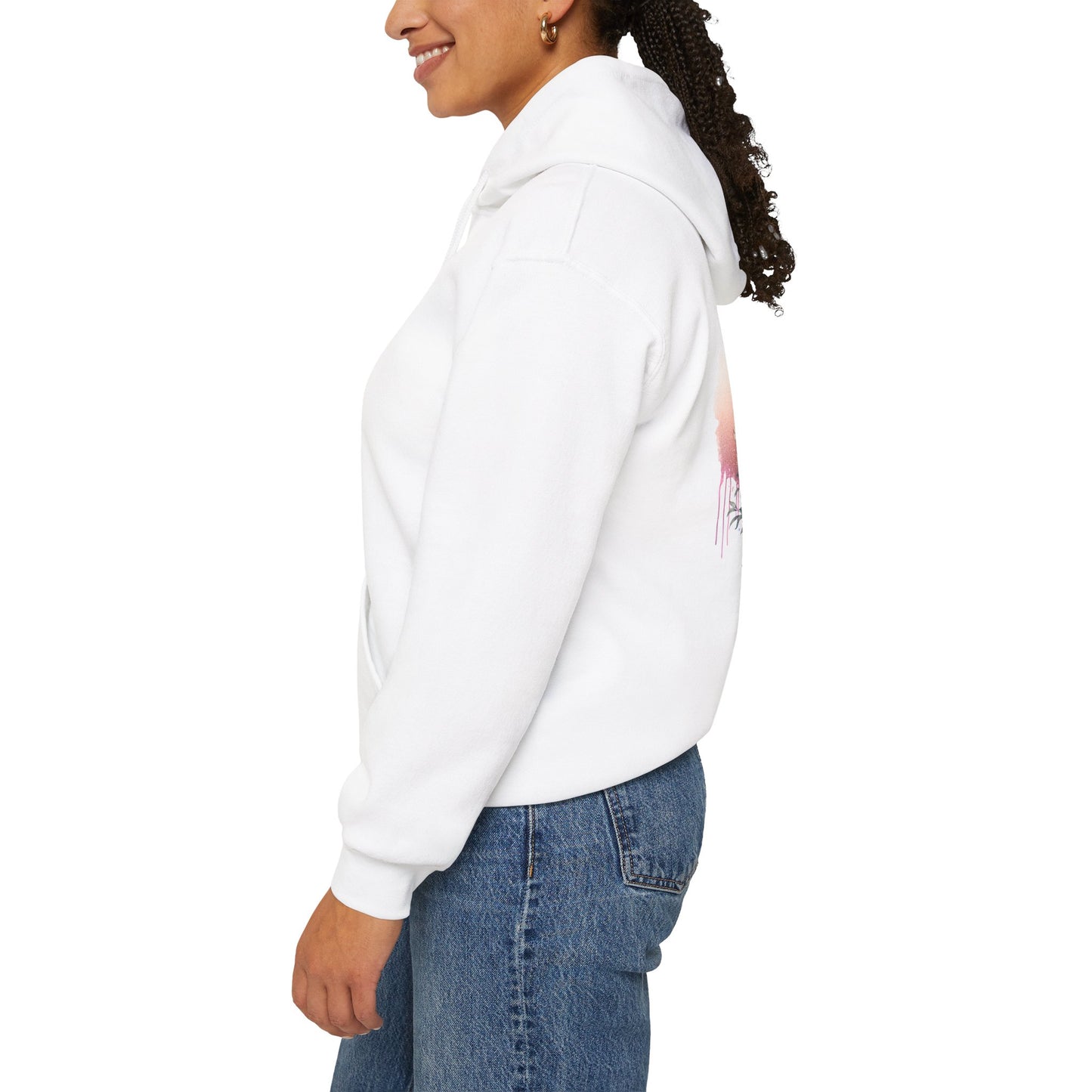 1-800-Boys-Lie Beautiful Floral Mermaid Hoodie - Unisex Heavy Blend™, Perfect for Cozy Days, Gifts, Beach Lovers, Everyday Wear