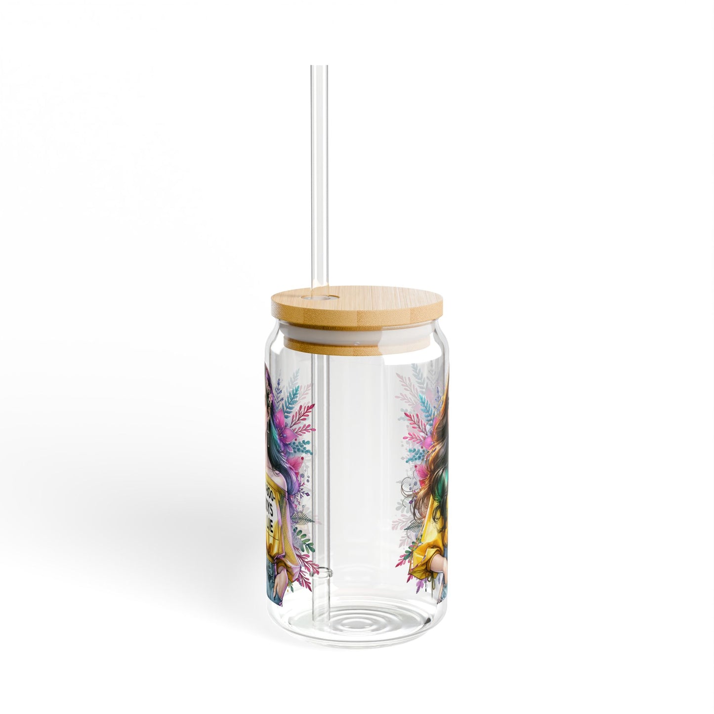 1-800-Boys-Lie Cool and Unique Sipper Glass, 16oz Sippy Cup, Trendy Drinkware, Gifts for Her, Summer Must-Have, Home Decor
