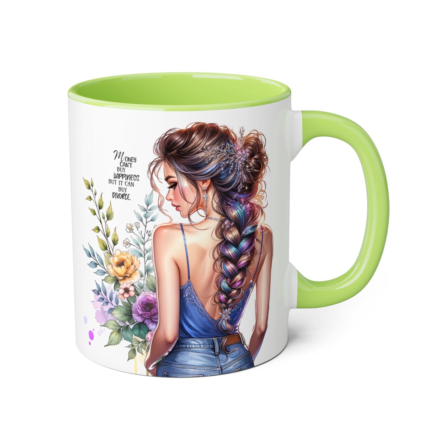 Mug - Money Can't Buy Happiness But It Can Buy Divorce Humoristic