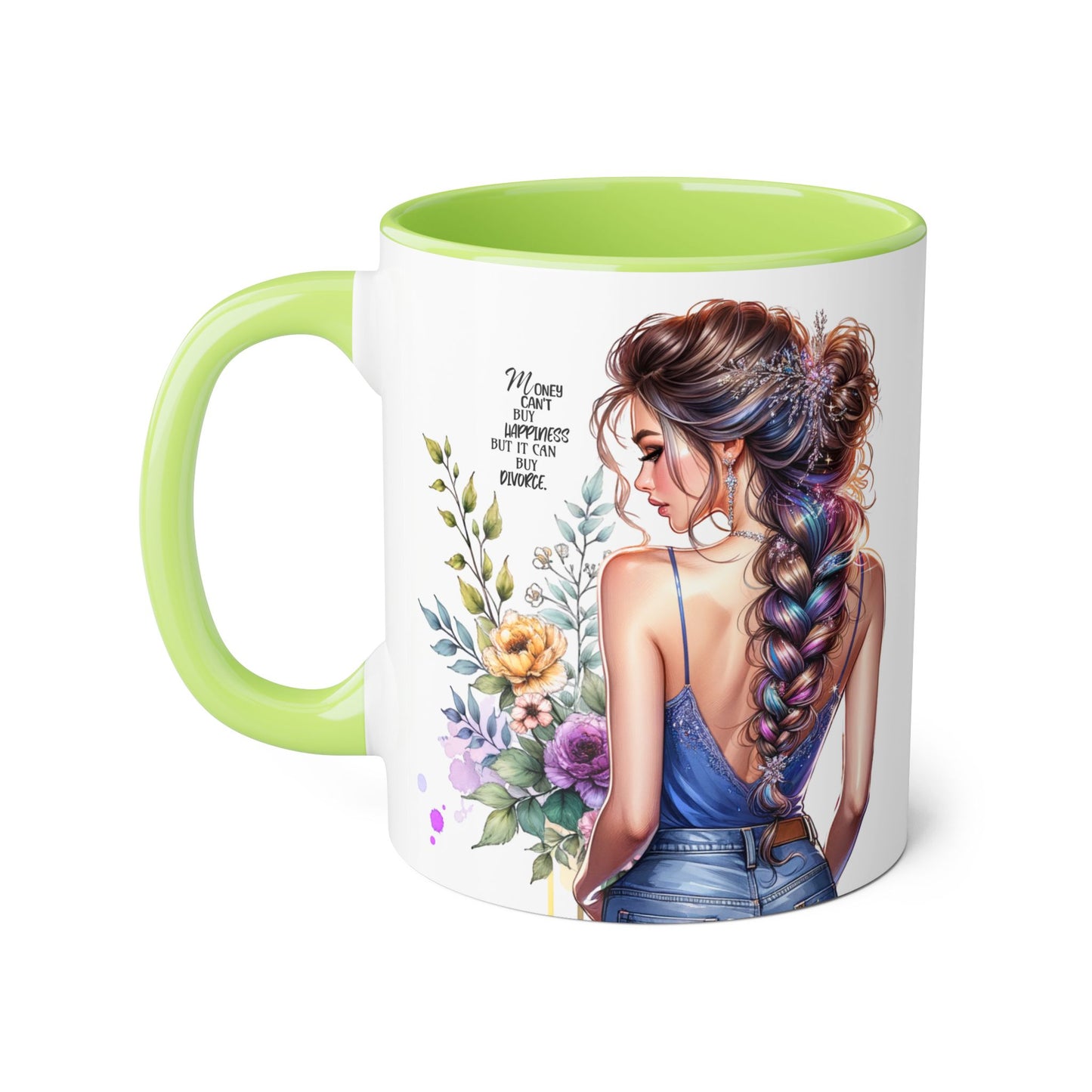 Mug - Money Can't Buy Happiness But It Can Buy Divorce Humoristic