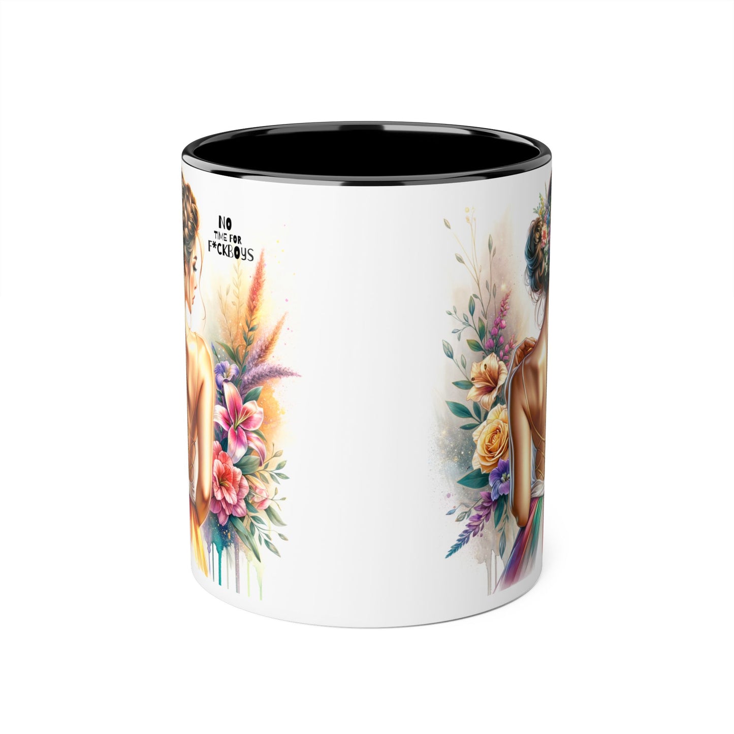 Funny Accent Mug - No Time For F*boys 11oz