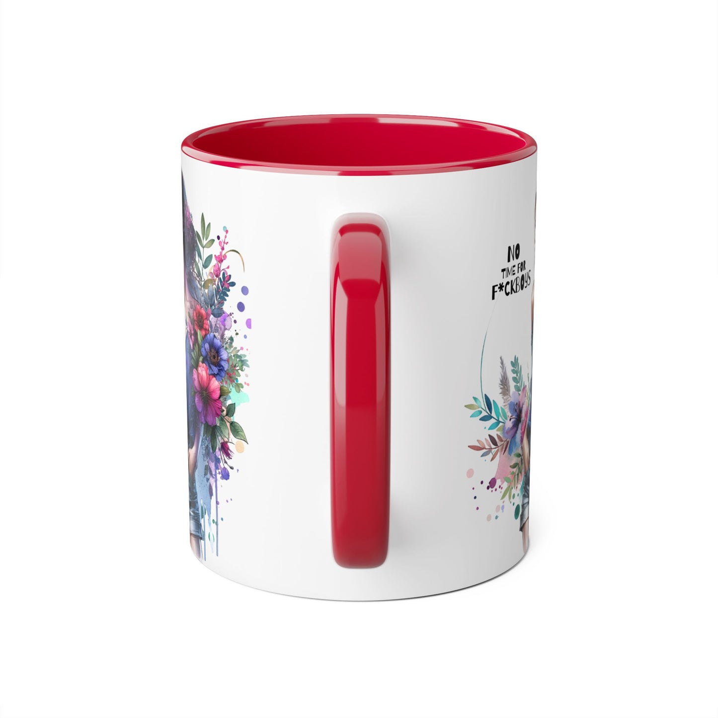 Funny Accent Mug - No Time For F*boys 11oz