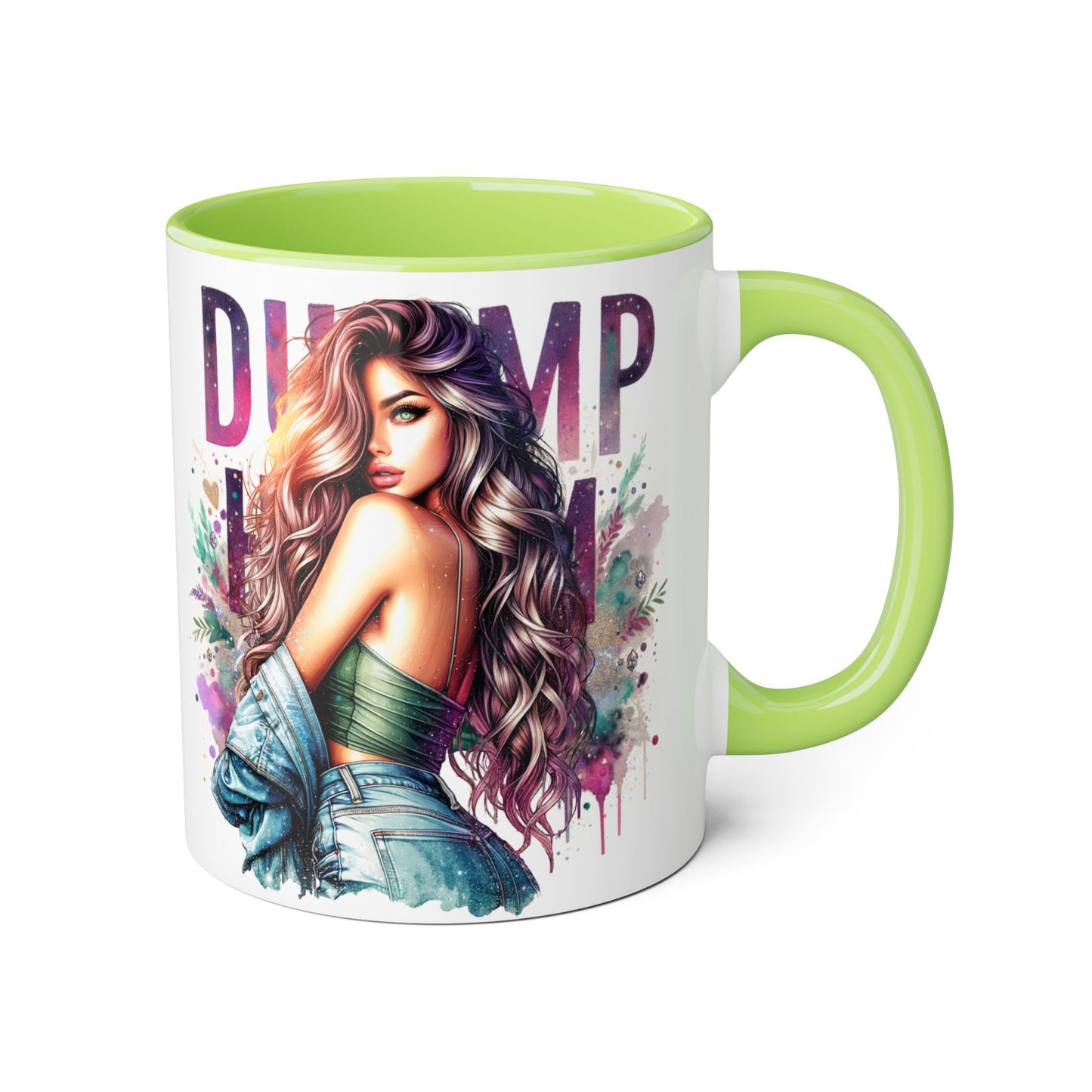 Dump Him Funny Accent Mug 11oz