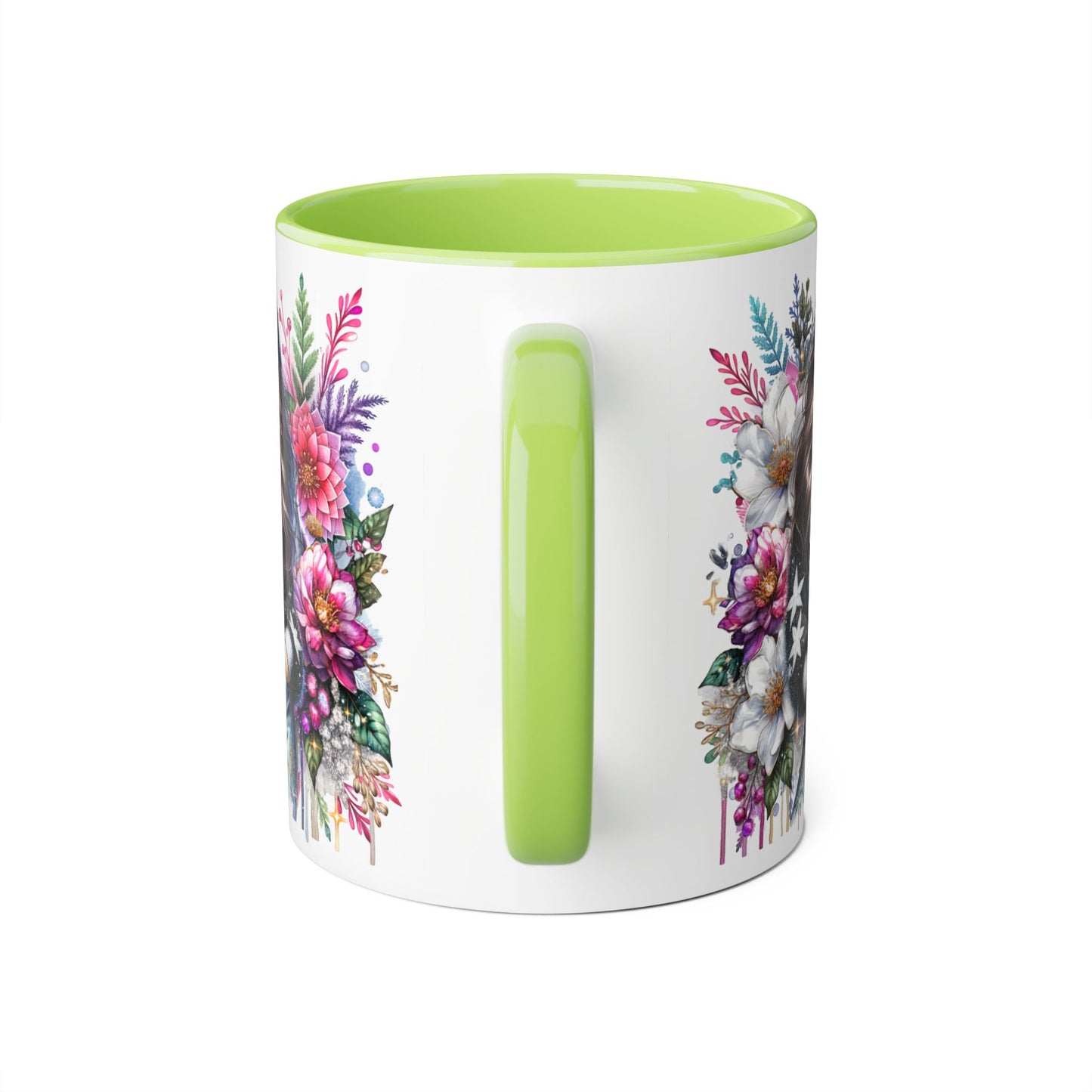 I Choose Me Beautiful Floral Accent Mug, Unique Coffee Cup Gift, Inspirational Drinkware, Thoughtful Present for Friends, Stylish Home Decor