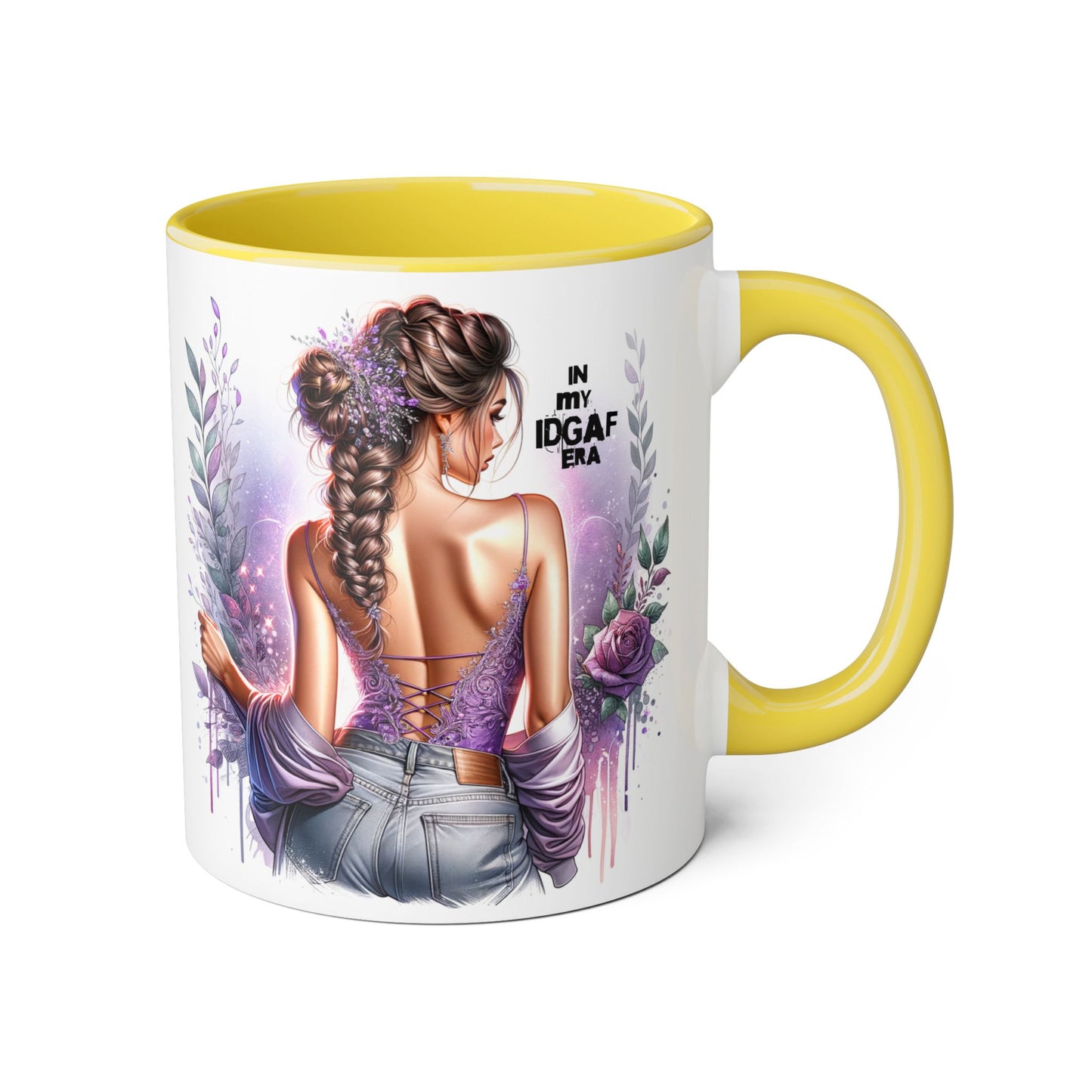 Bold Attitude Coffee Mug | Inspiring Gift for Her | Artful Accent Drinkware | Fun Quote Mug | Unique Home Decor
