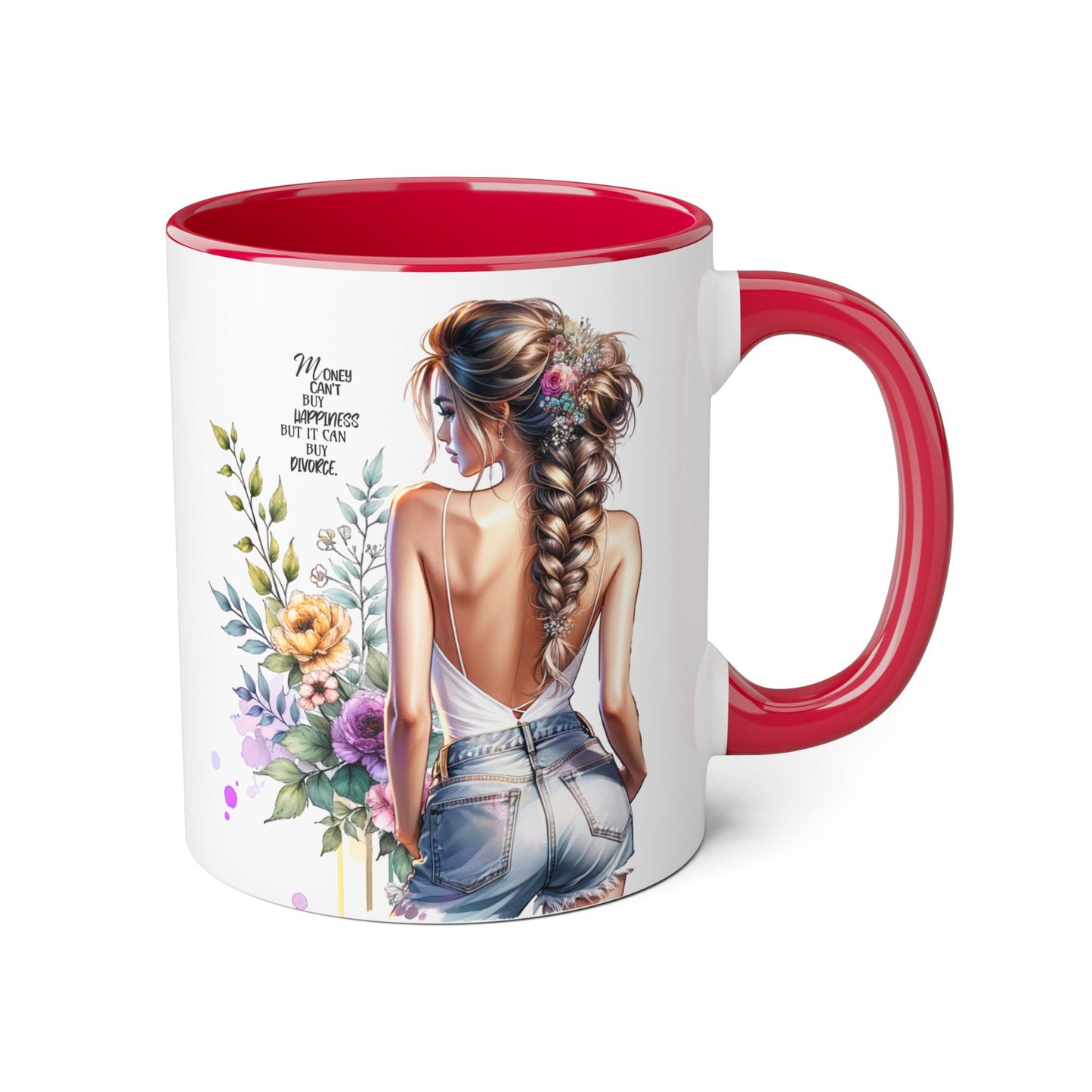 Mug - Money Can't Buy Happiness But It Can Buy Divorce Humoristic