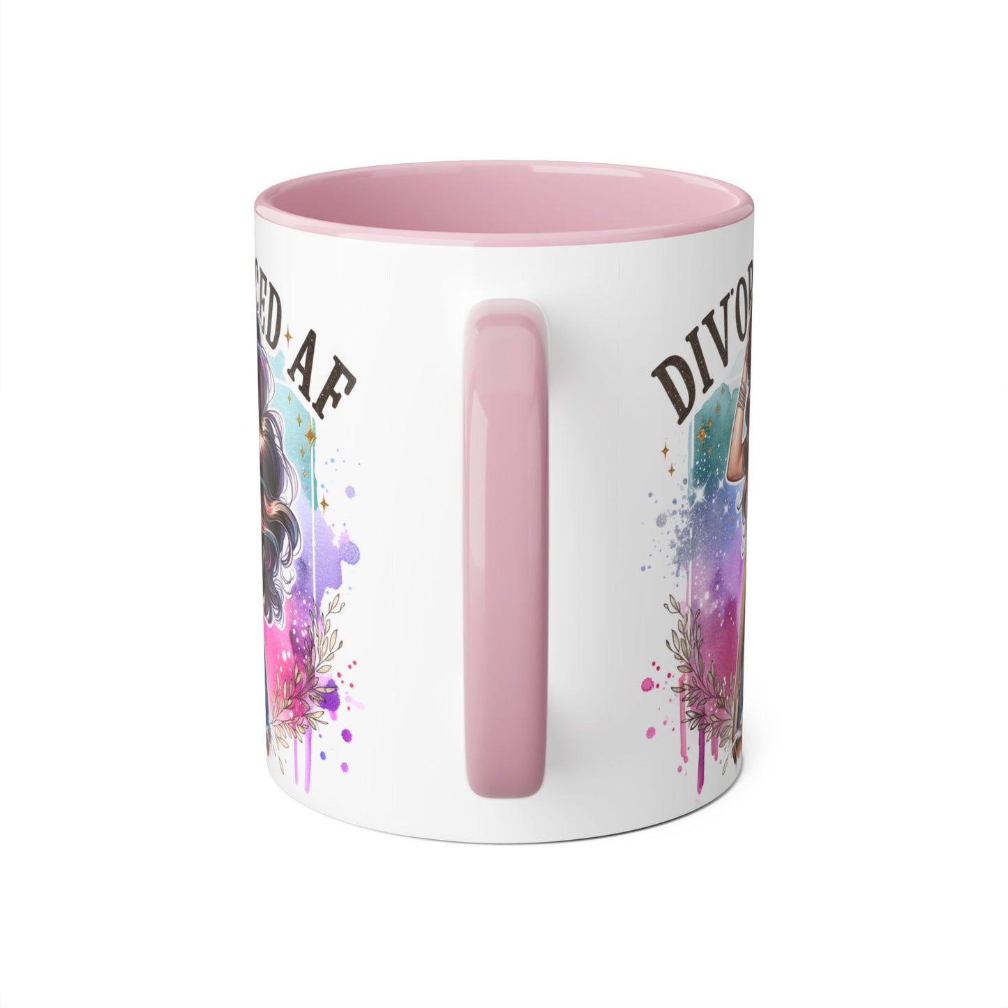 Mug - Divorced AF 11oz Accent Mug