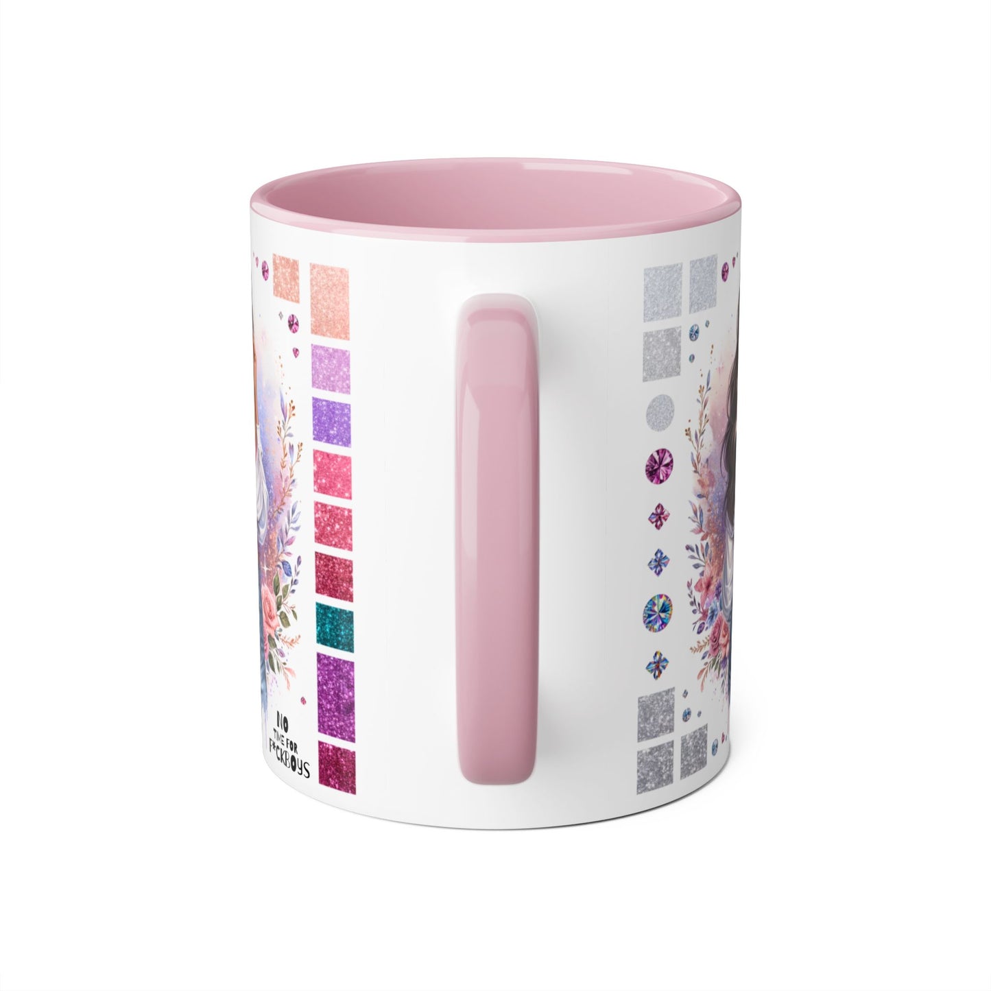 Funny Accent Mug - No Time For F*boys 11oz