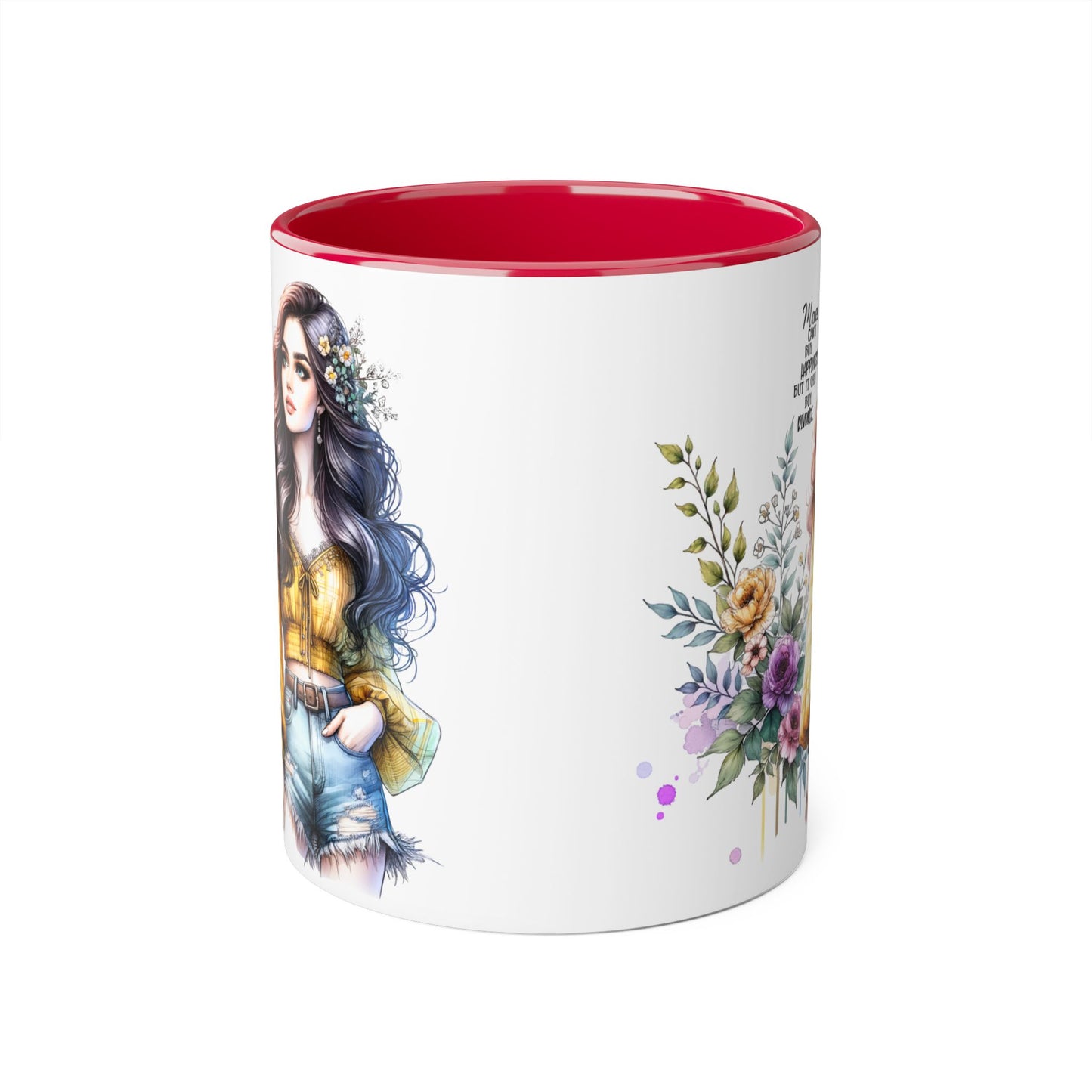 Mug Money Can't Buy Happiness But It Can Buy Divorce Humoristic 11oz Accent Mug