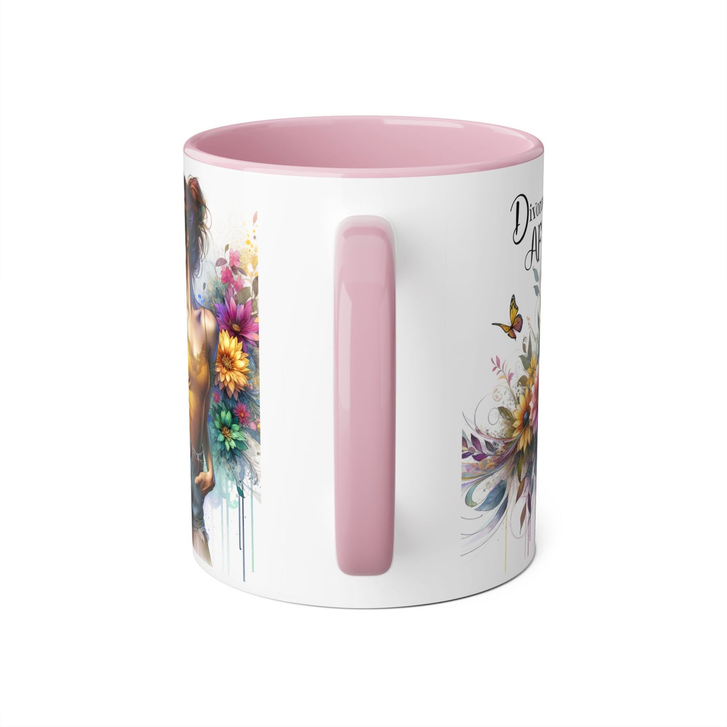 Divorced AF Accent Mug