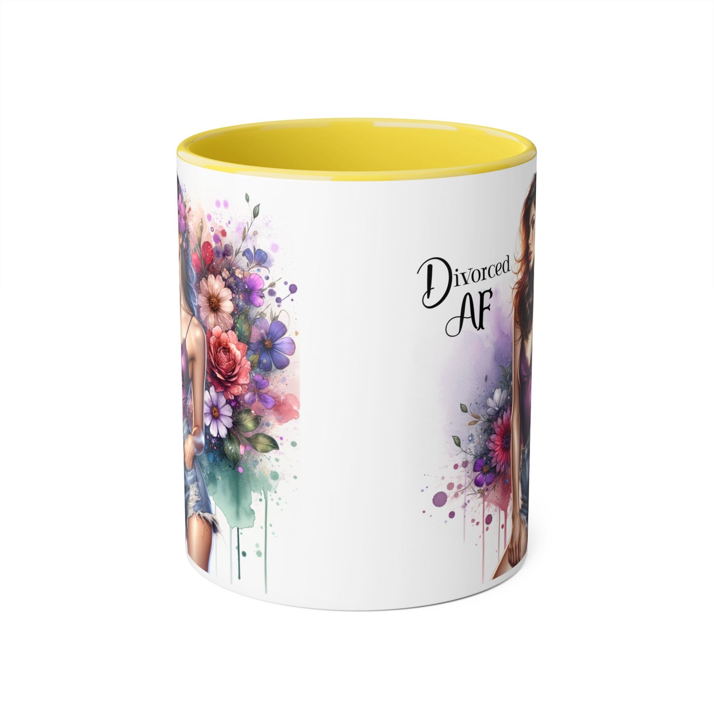Mug - Divorced AF 11oz Accent Mug
