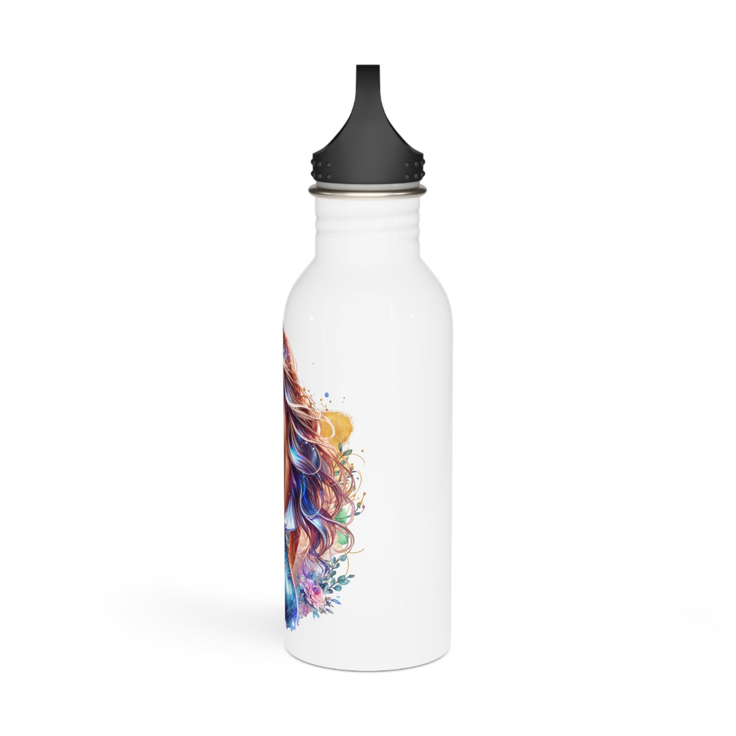 I Am My Own Happily Ever After Artistic Stainless Steel Water Bottle - Inspirational Design for Everyday Use