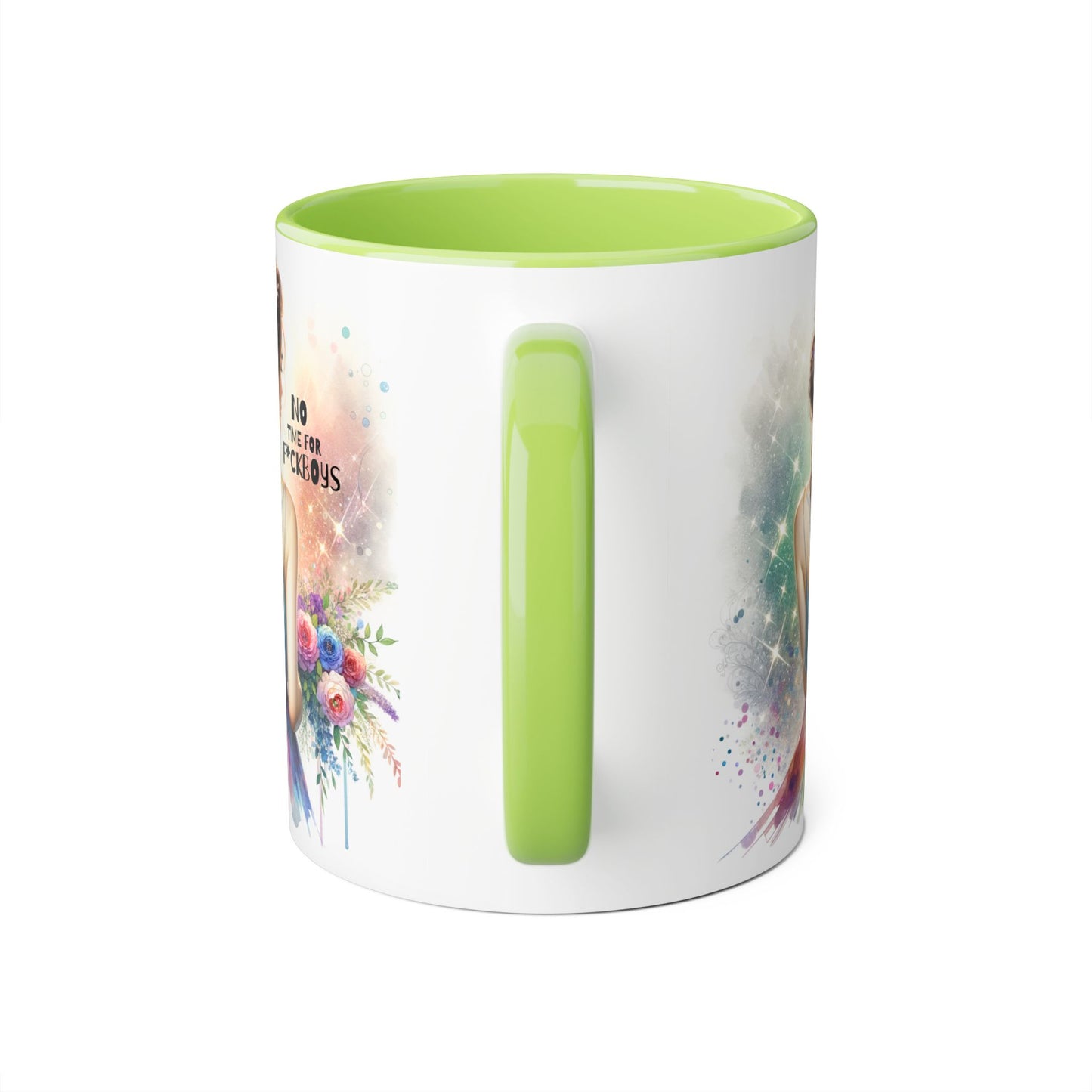 Funny Accent Mug - No Time For F*boys 11oz