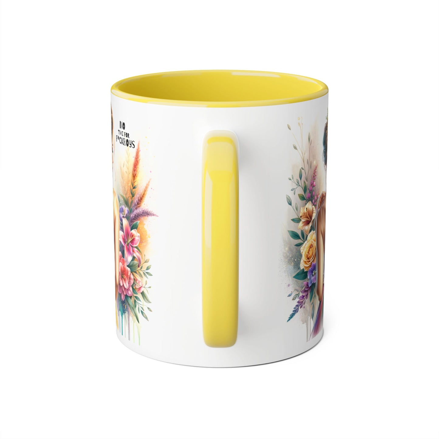 Funny Accent Mug - No Time For F*boys 11oz