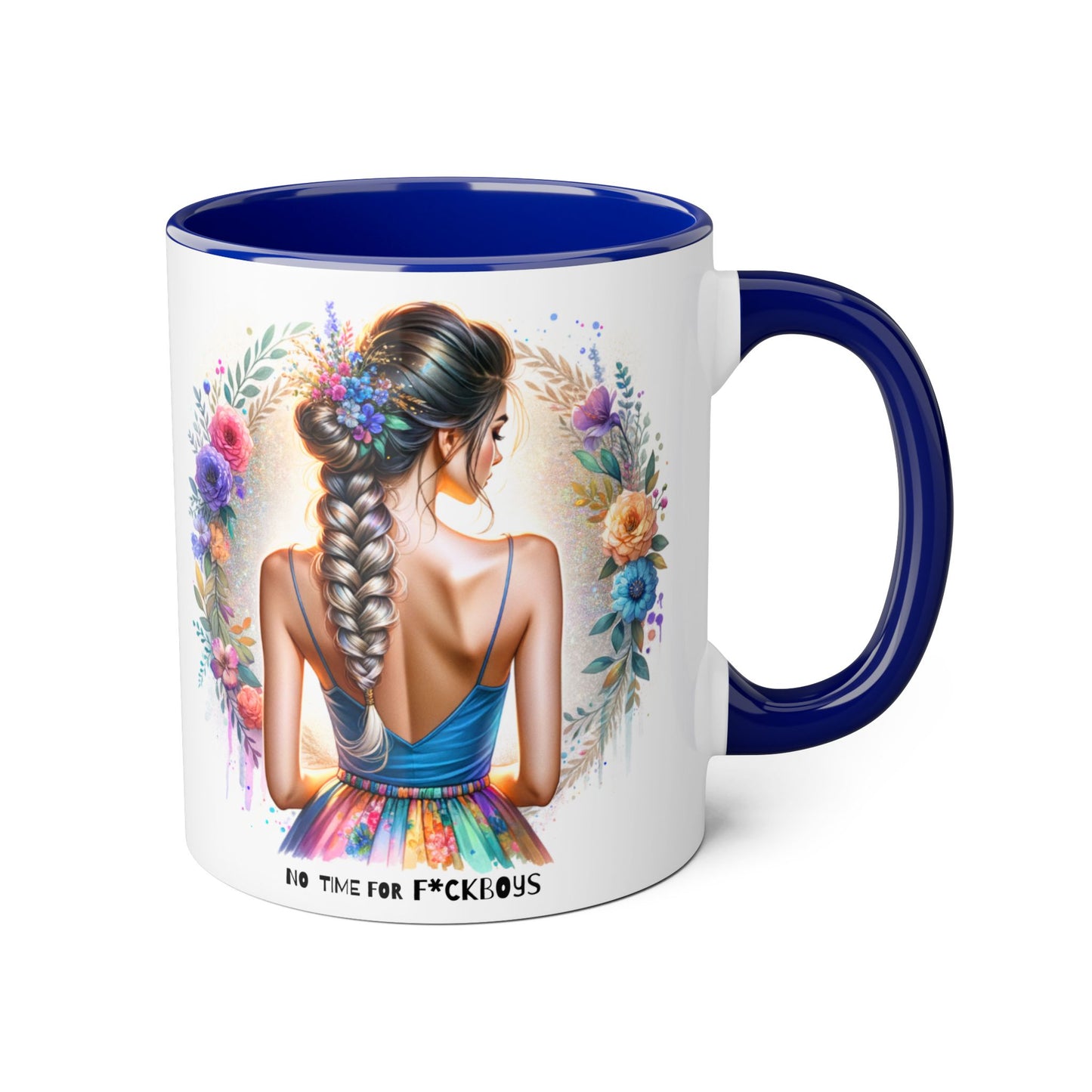 Funny Accent Mug - No Time For F*boys 11oz