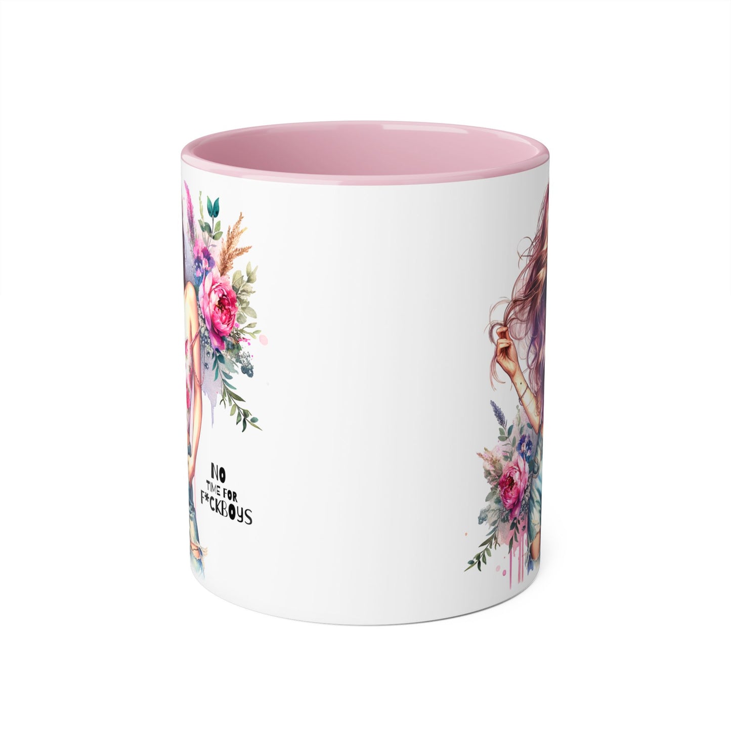 Funny Accent Mug - No Time For F*boys 11oz