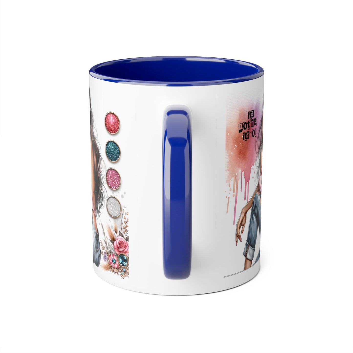 It's Not Me, It's You Humoristic Stylish Accent Mug - Chic Gift for Fashion Lovers, Coffee/Tea Mug, Unique Kitchen Decor, Perfect for Birthdays, Holidays, or Everyday