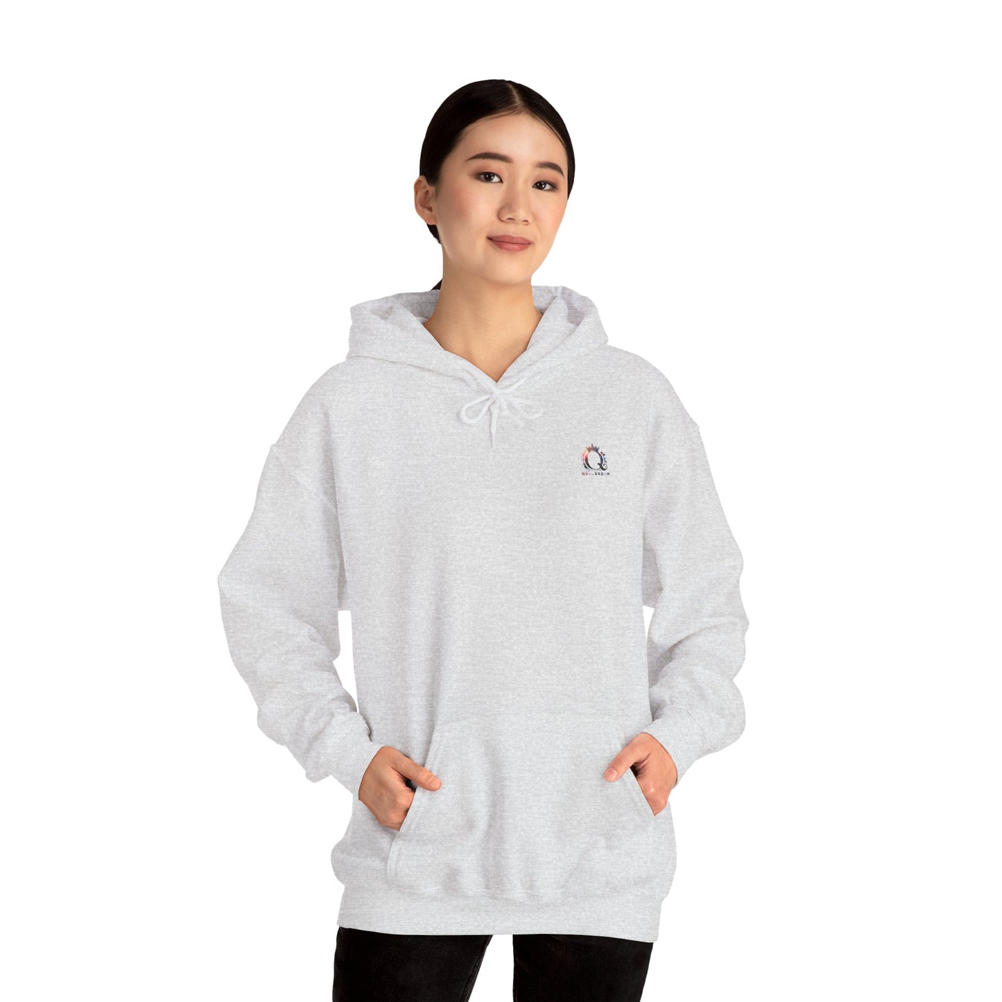 1-800-Boys-Lie Beautiful Floral Mermaid Hoodie - Unisex Heavy Blend™, Perfect for Cozy Days, Gifts, Beach Lovers, Everyday Wear