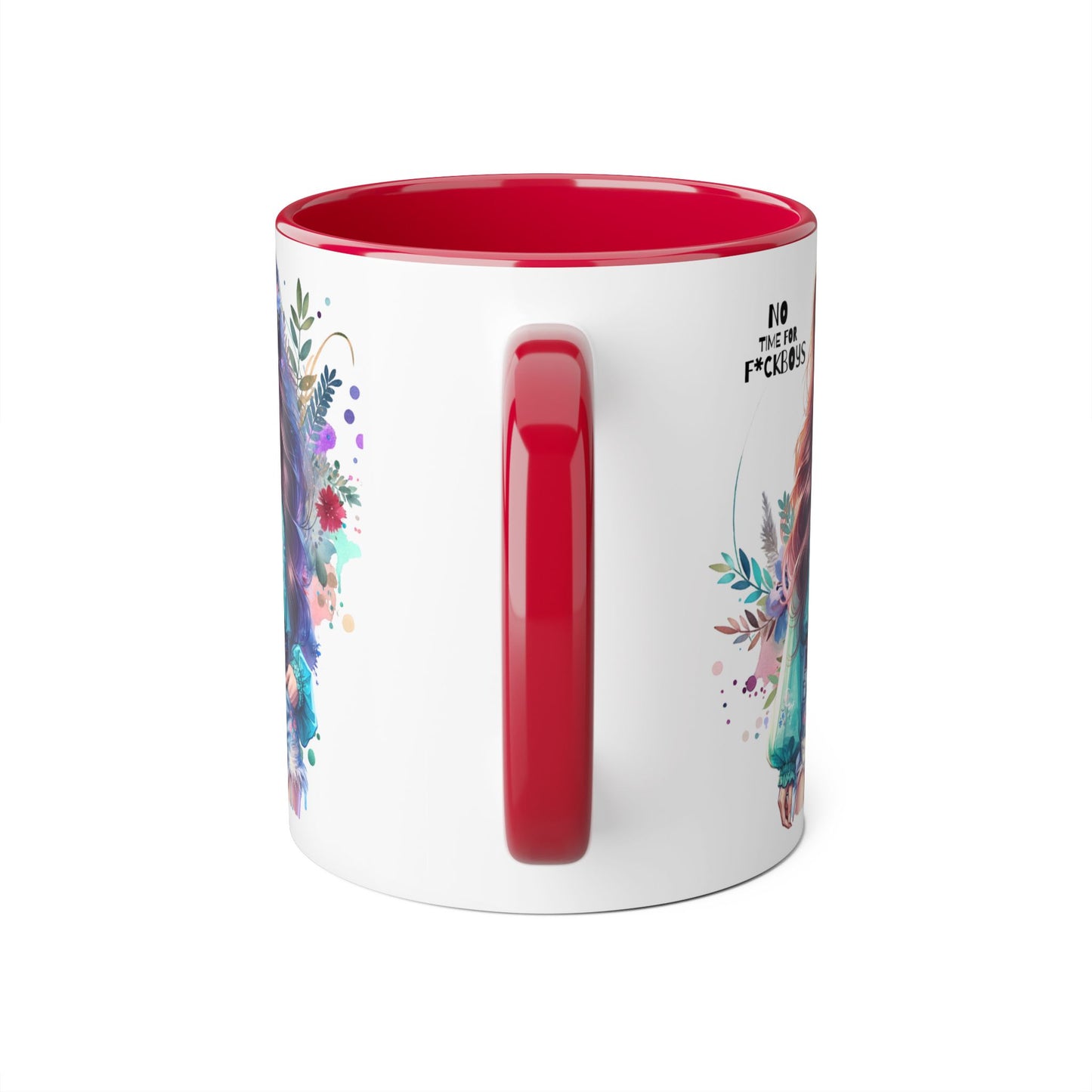 Funny Accent Mug - No Time For F*boys 11oz
