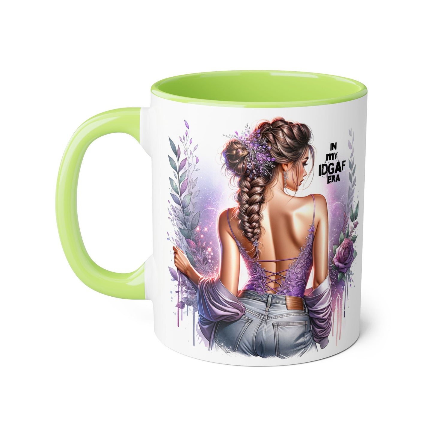 Bold Attitude Coffee Mug | Inspiring Gift for Her | Artful Accent Drinkware | Fun Quote Mug | Unique Home Decor