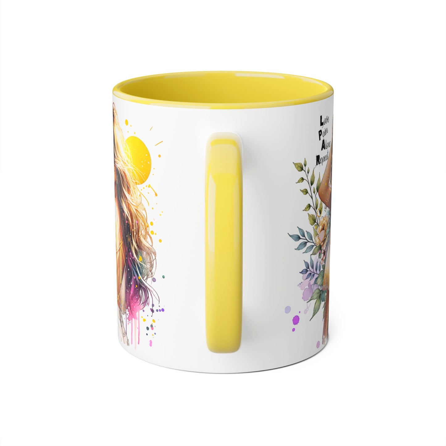 Bohemian Accent Mug - Inspirational Coffee Cup for Dreamers, Perfect Gift for Her, Home Decor, Unique Coffee Mug