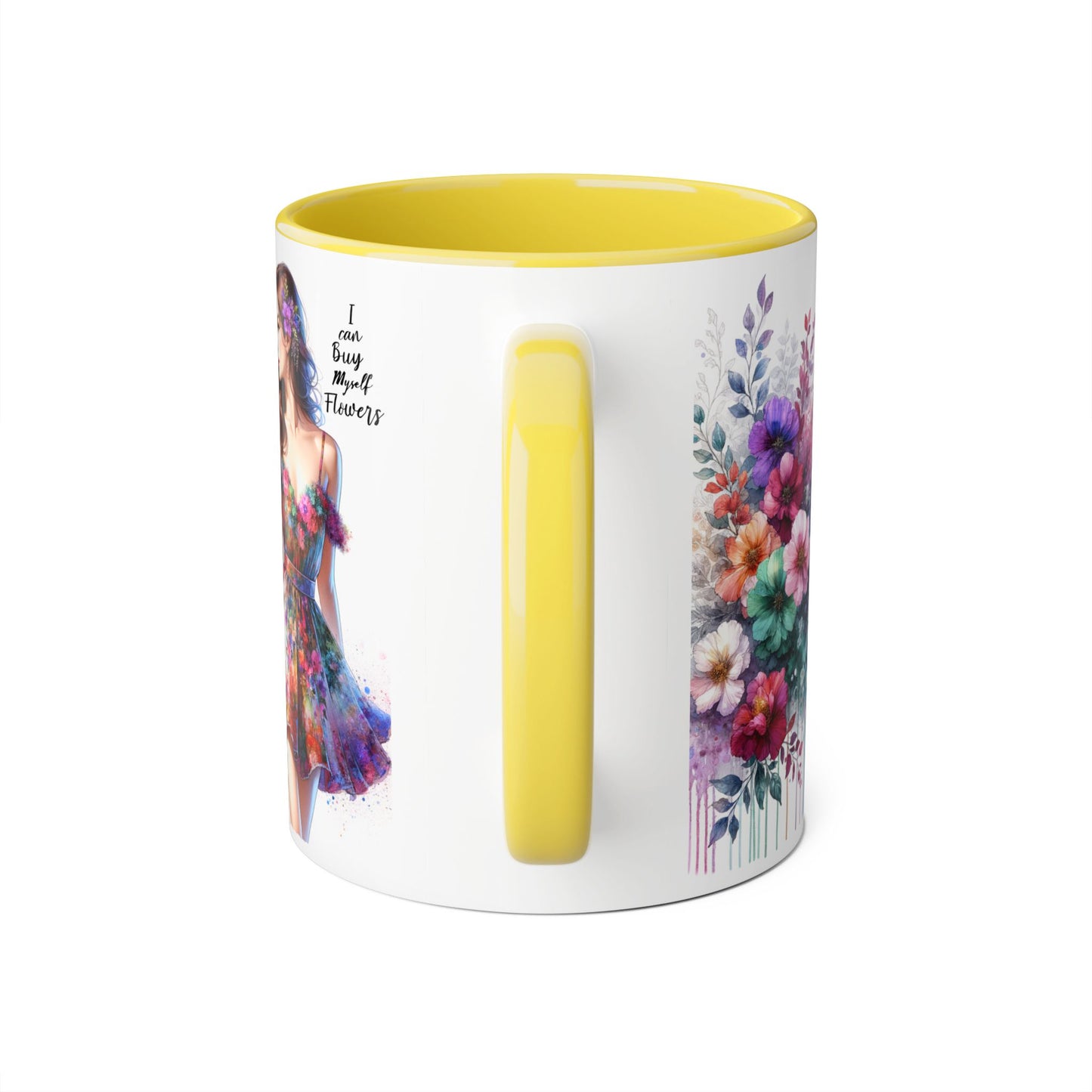 I Can Buy Myself Flowers Accent Mug, 11oz