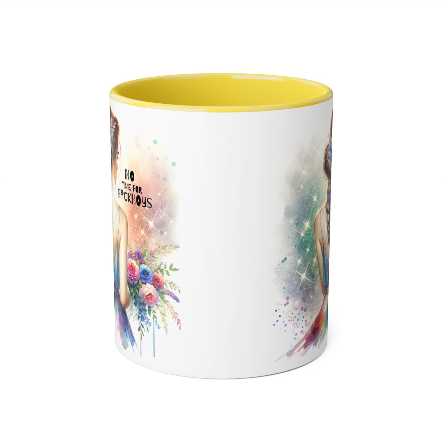 Funny Accent Mug - No Time For F*boys 11oz