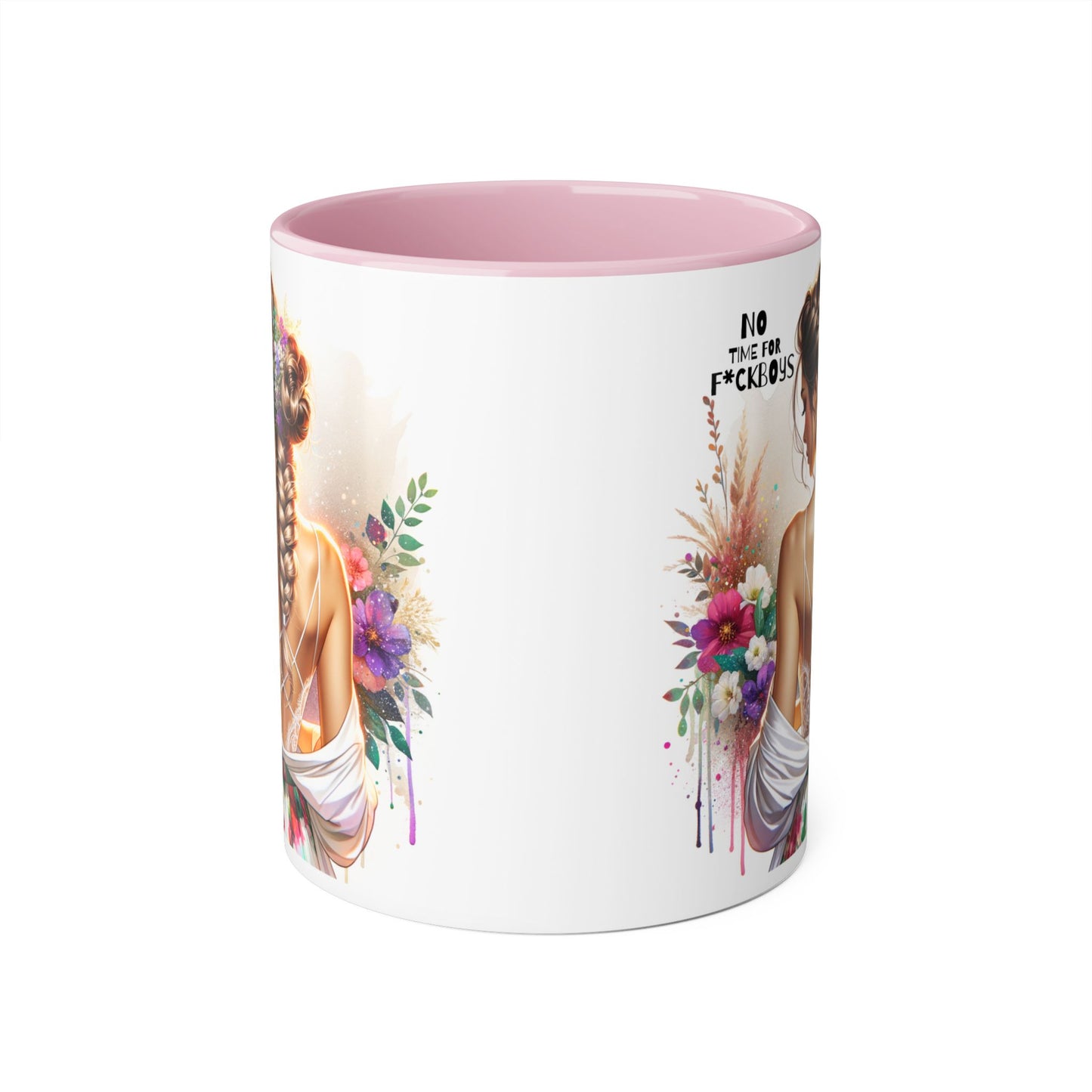 Funny Accent Mug - No Time For F*boys 11oz