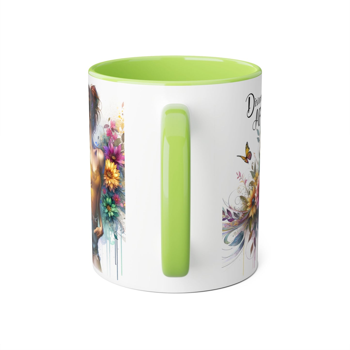 Divorced AF Accent Mug