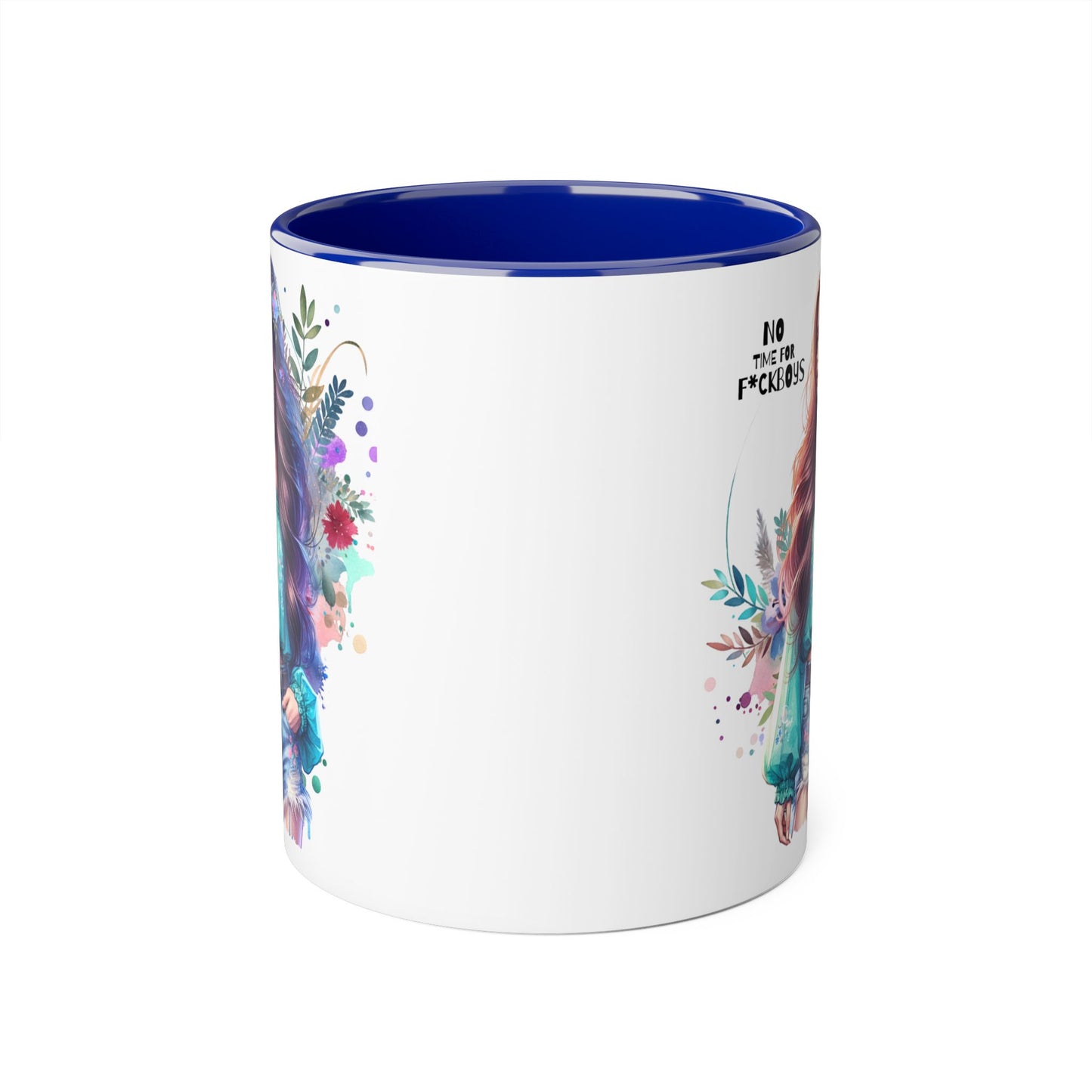 Funny Accent Mug - No Time For F*boys 11oz