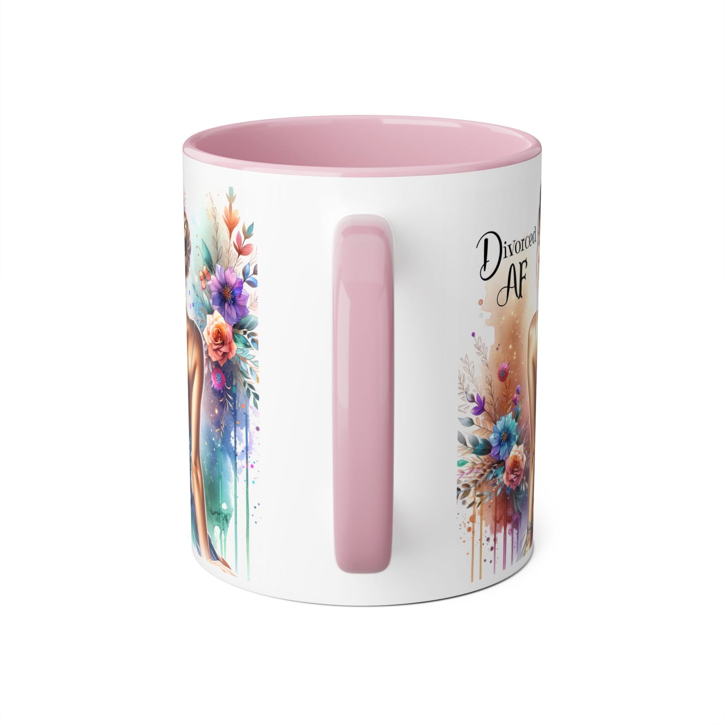Divorced AF Accent Mug