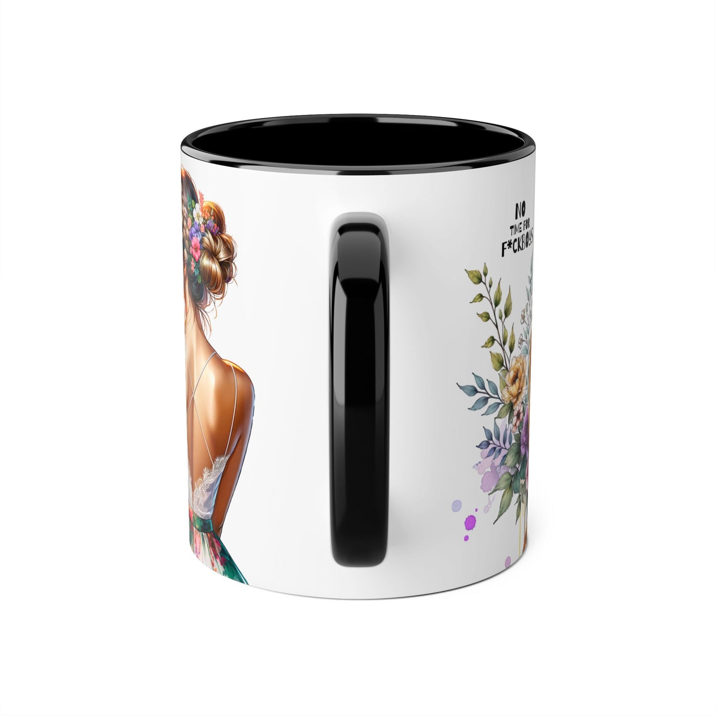 Funny Accent Mug - No Time For F*boys 11oz