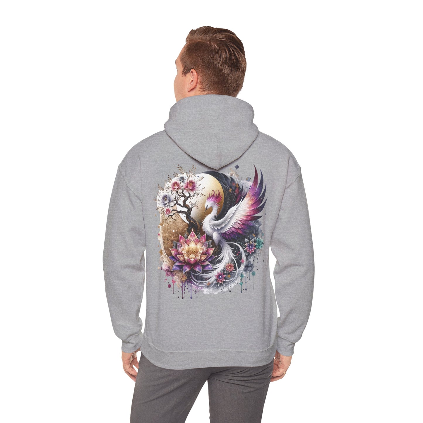 Phoenix Hoodie - Mystical Resilience Unisex Sweatshirt