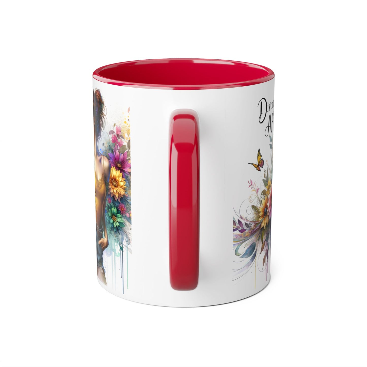 Divorced AF Accent Mug