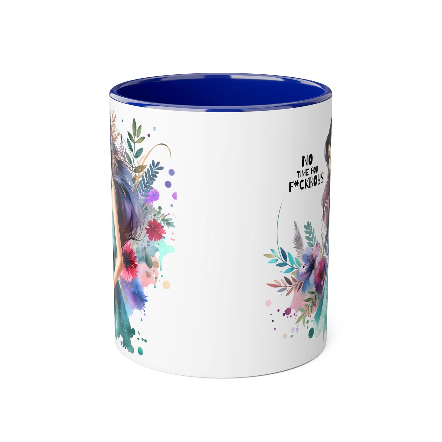 Funny Accent Mug - No Time For F*boys 11oz