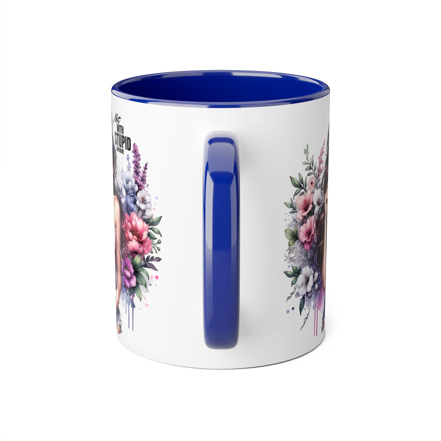 Mug - Not With Stupid Anymore Humoristic 11oz Accent Mug