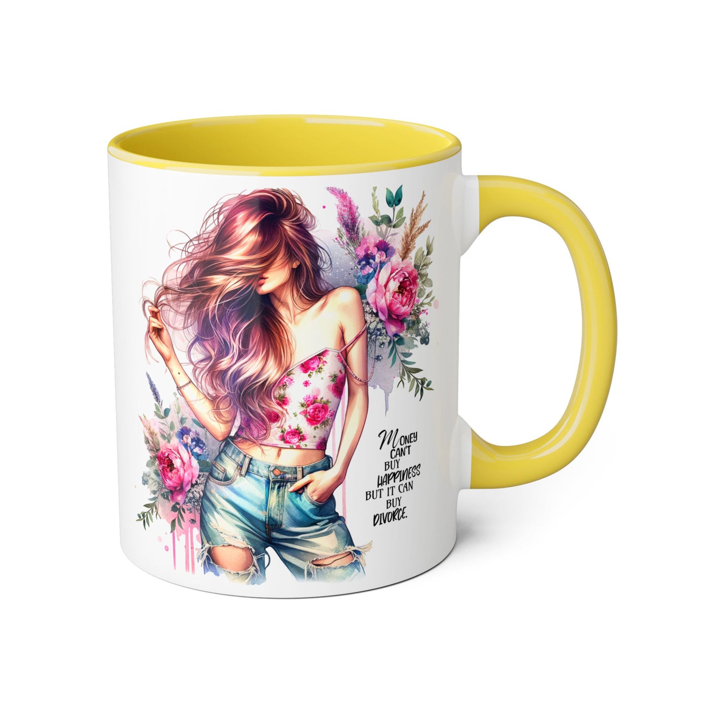 Mug - Money Can't Buy Happiness But It Can Buy Divorce Humoristic
