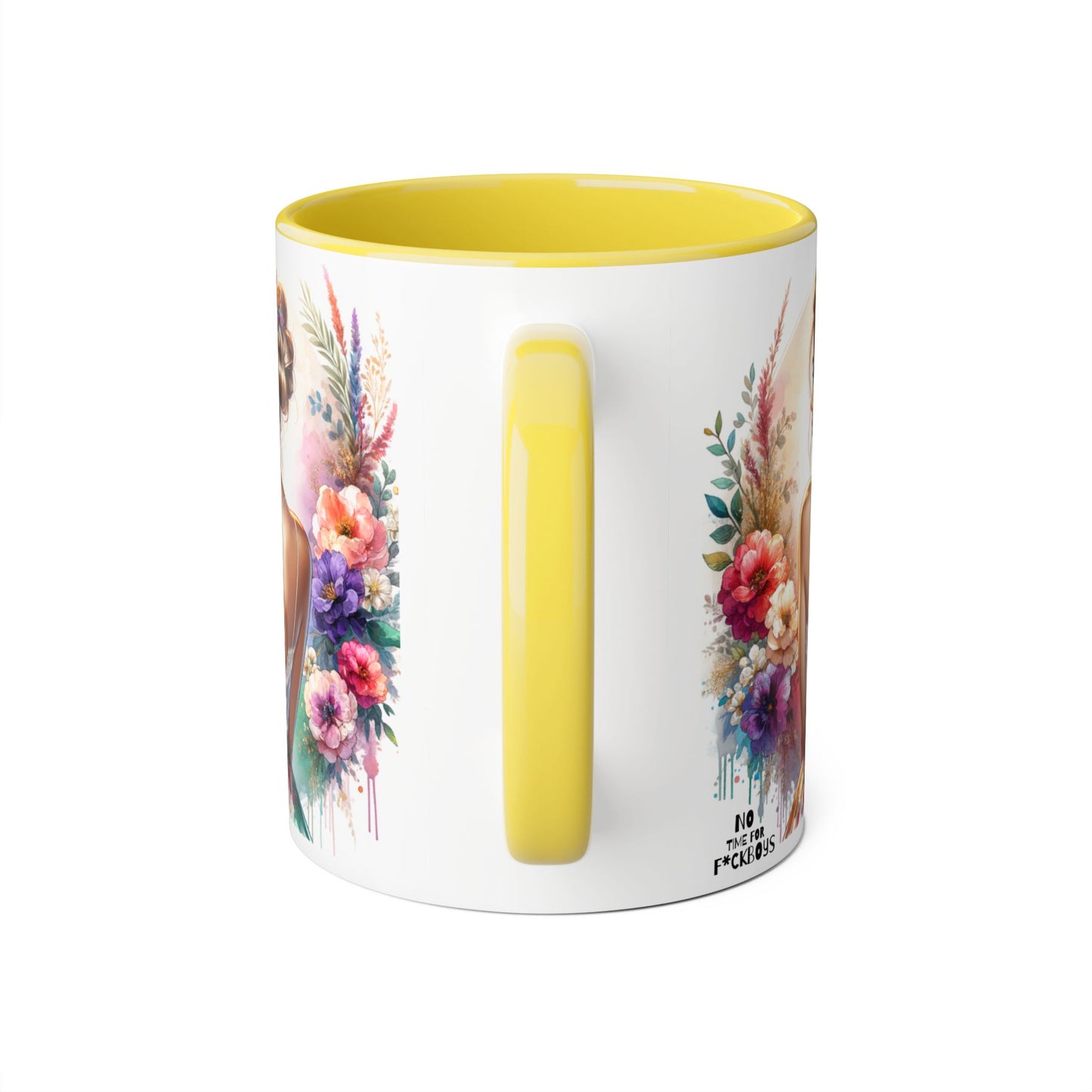 Funny Accent Mug - No Time For F*boys 11oz